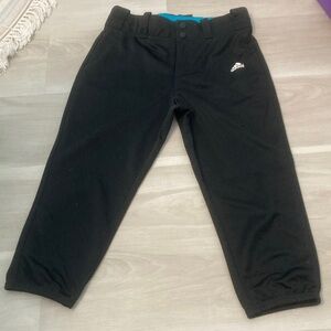 Adidas Kids Black Softball/baseball pants